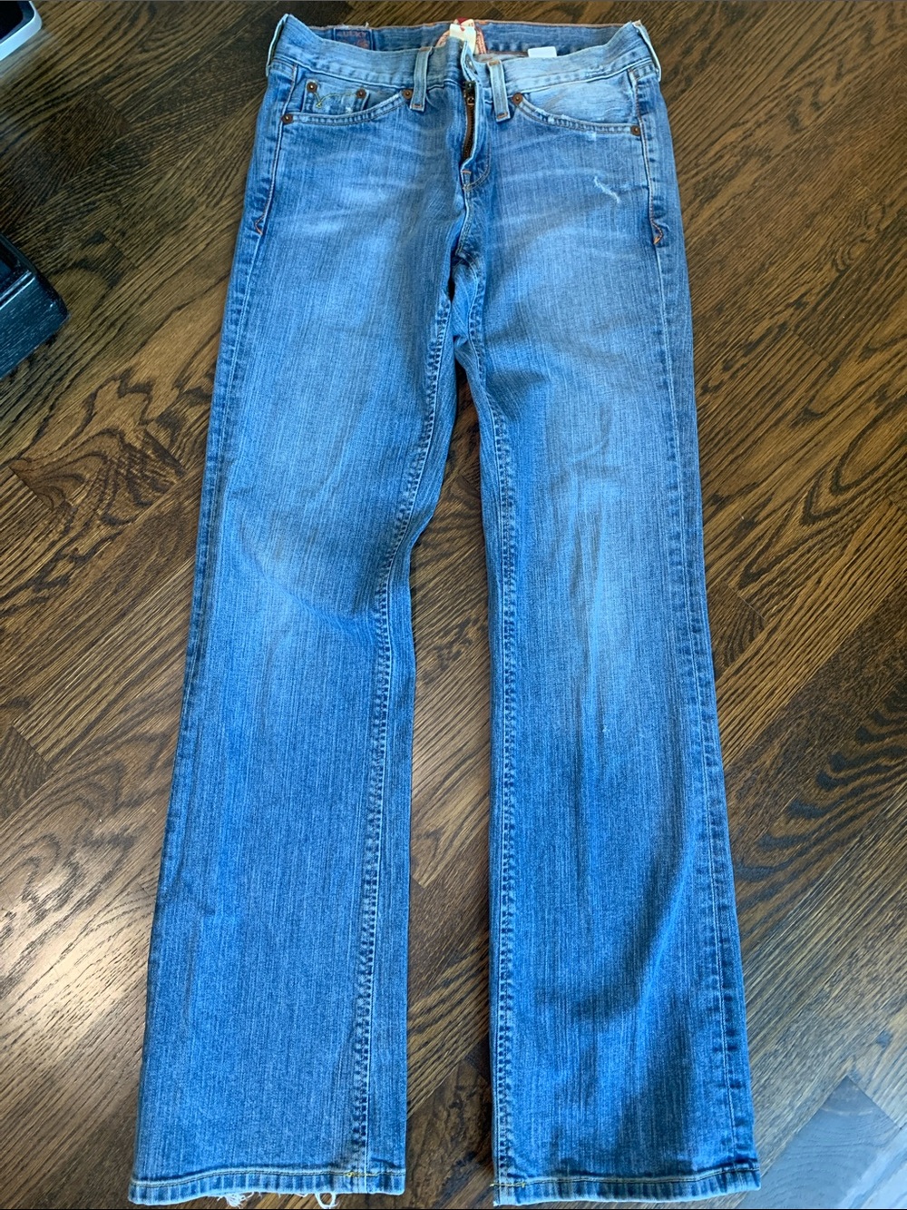 Lucky Brand Women's Straight Leg Jeans in Medium Blue